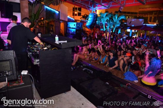 Jamming onstage to Doctor P during Stacked: Miami