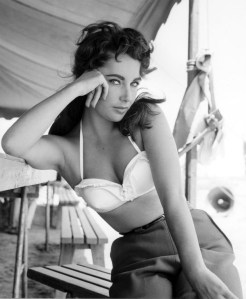 My hero, Elizabeth. Unlike me, she can pull off moody. I don't know how she does it.