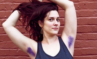 purple armpits