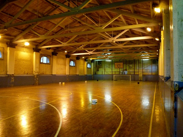picture of a random school gymnasium